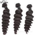 Factory Wholesale Grade 100% Peruvian Natural Human Weaving Hair Double Weft  8A  Overnight Shipping
